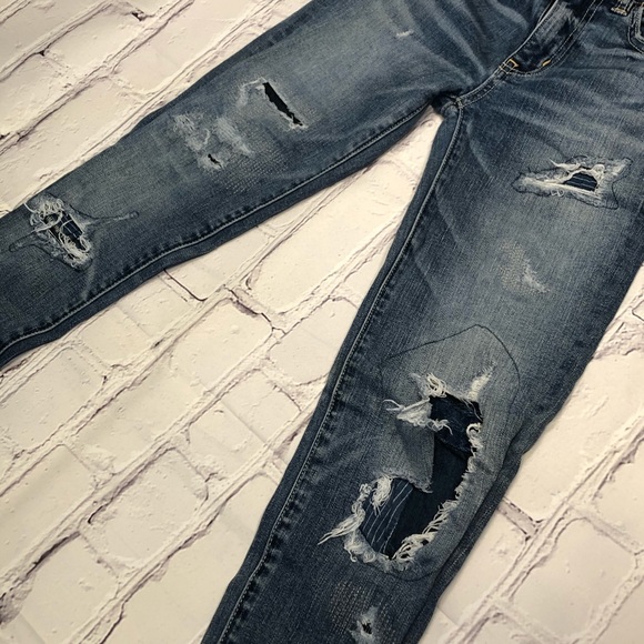 American Eagle Distressed Hi-Rise Jegging - Picture 4 of 6